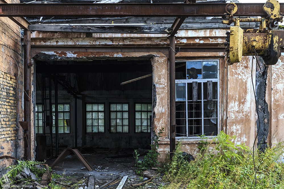 Abandoned factory in Klyuchi, Ключи