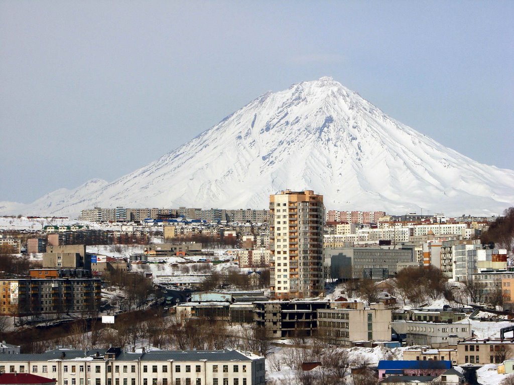 Вид Петропавловска, Петропавловск-Камчатский