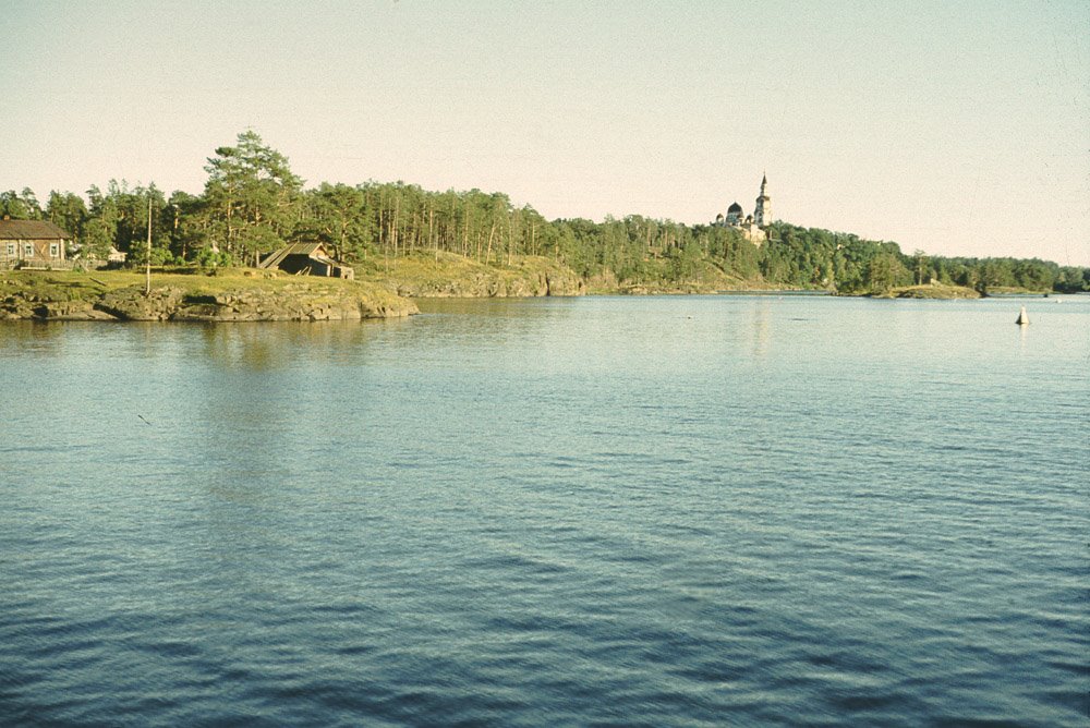 The Monastery Bay. Монастырская бухта., Валаам