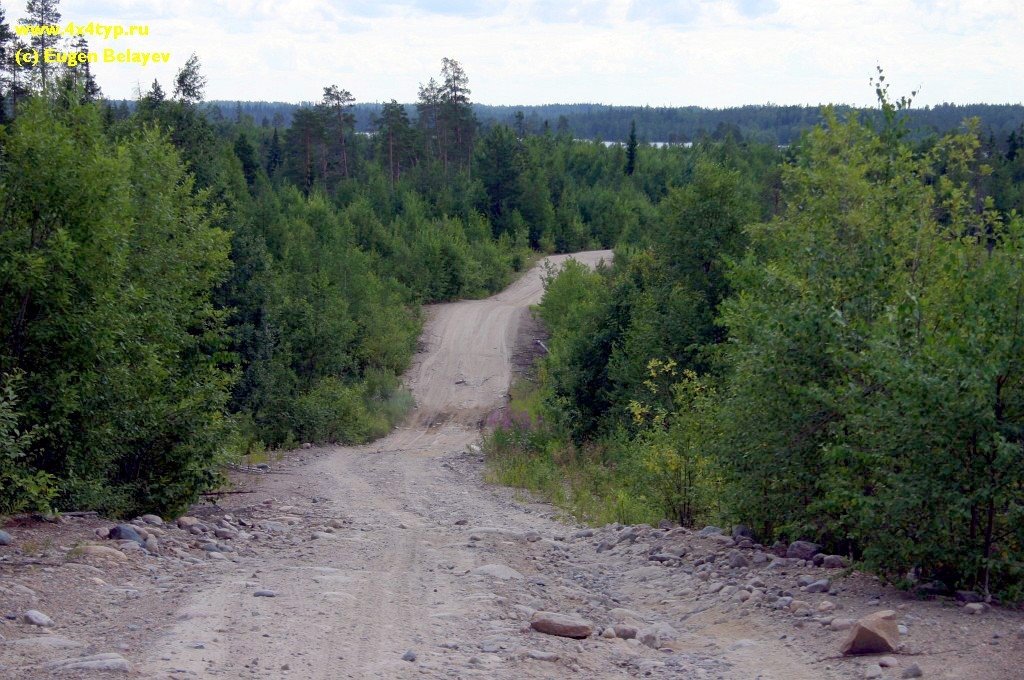 дороги между Карелией и Архангельской областью, Вирандозеро