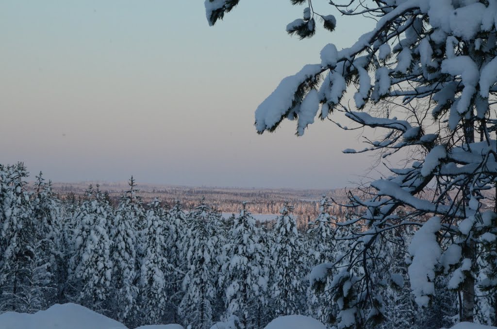 Luminen maisema, Муезерский