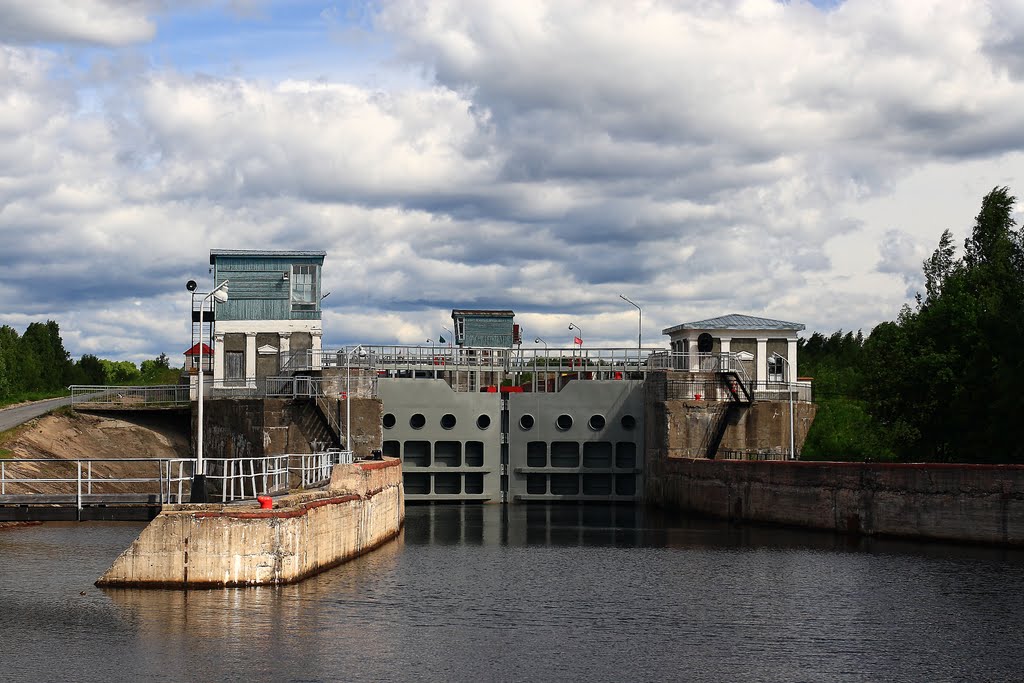 The White Sea-Baltic Canal lock, Повенец