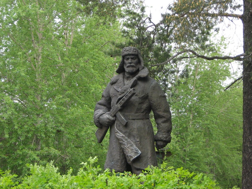 Памятник карельским партизанам - Karelian partisans monument, Сегежа
