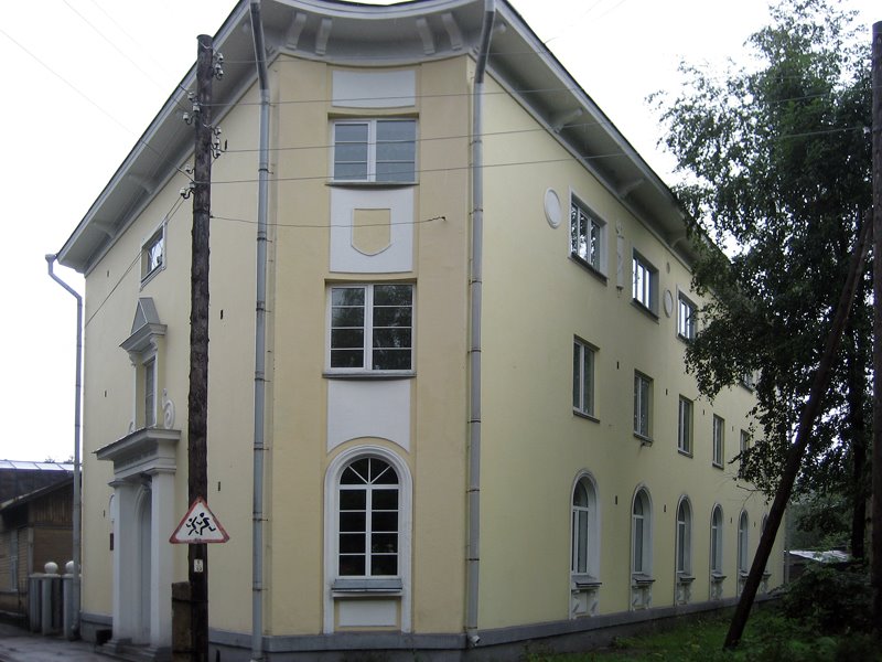 Former civil guard house in Sortavala, Сортавала