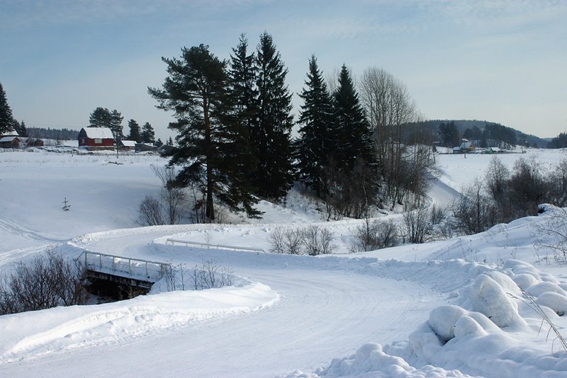 Track for russian winter rally championship, Сортавала