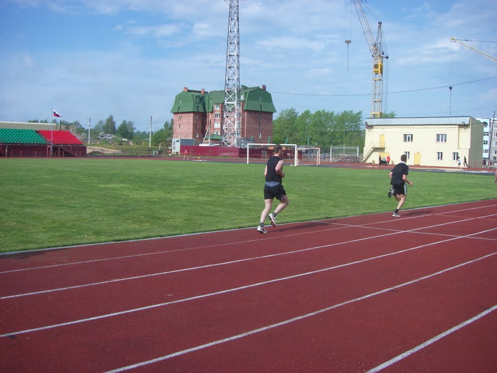 stadium of anzero-sudzensk, Анжеро-Судженск