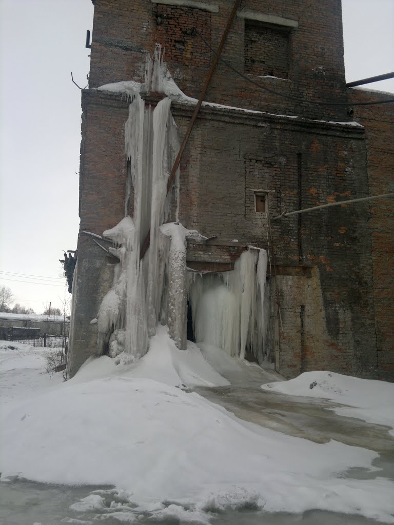 Лед, бетонный узел., Белово