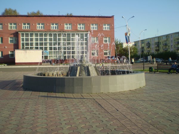 Fountain on Main Square, Березовский