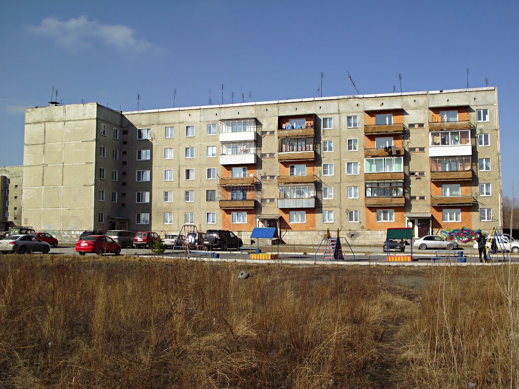 Гурьевск 061 Чапаева, 8 (утром с восточной стороны), Гурьевск