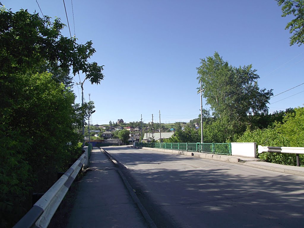мост через речку в Гурьевске, Гурьевск