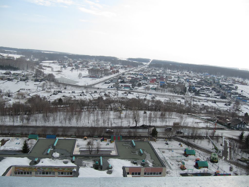 roof overview, Кедровка