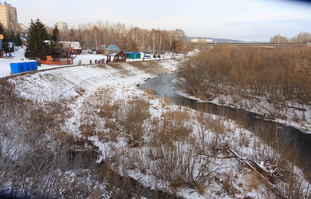 река Искитимка; 19.11.2011, Кемерово