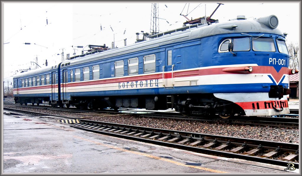 Short Electric Train   Боготолец в Мариинске, Мариинск
