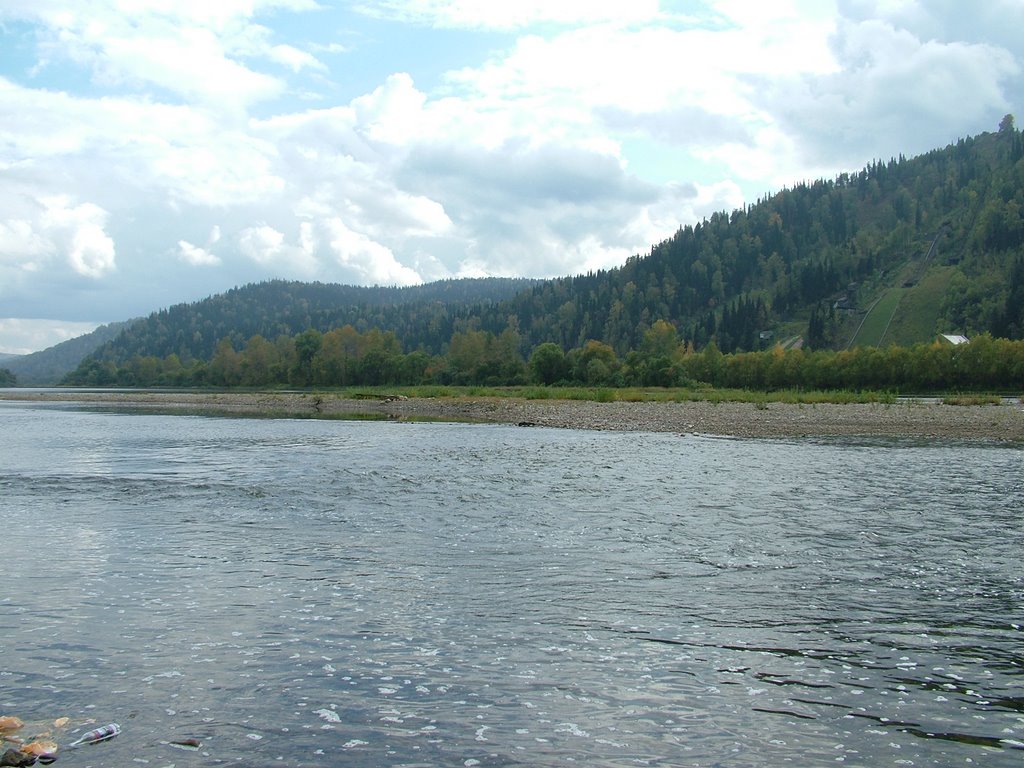 река Томь, Междуреченск