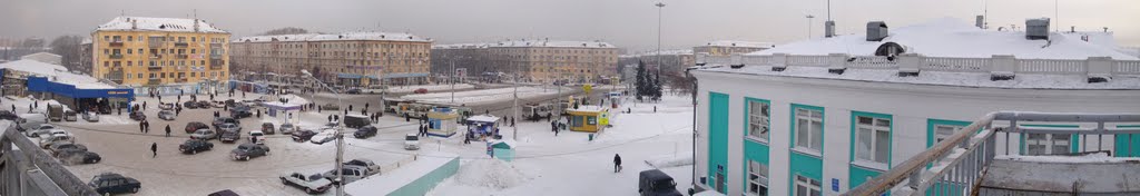 Панорама от гостей Новокузнецка. 31 декабря 2010г., Новокузнецк