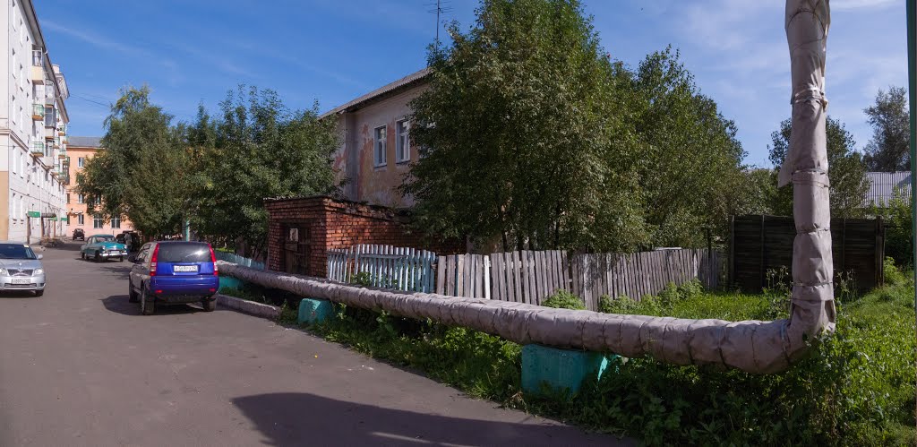 Забор и трубы, сентябрь 2013, Прокопьевск
