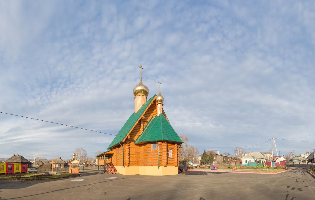 Церковь праведного Прокопия Устюжского (3), октябрь 2013, Прокопьевск