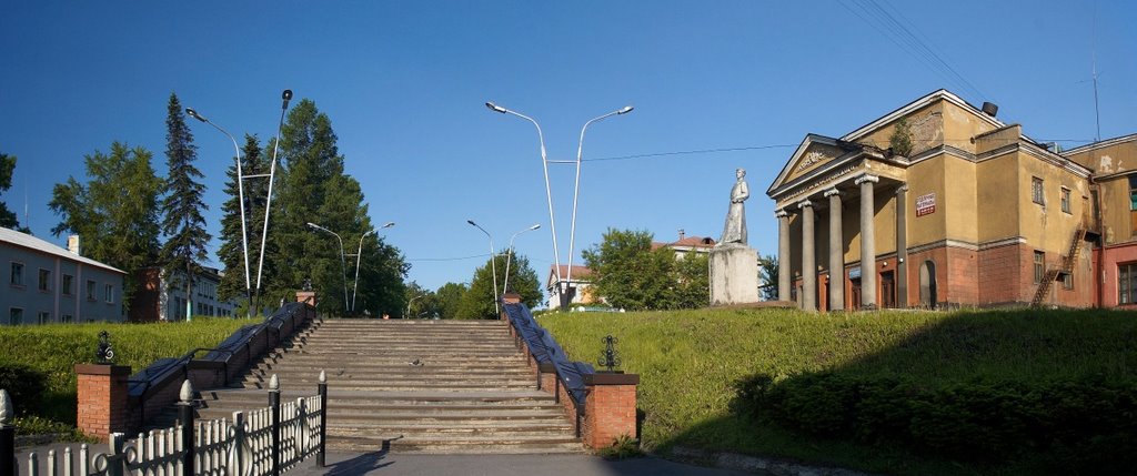 кинотеатр им. Островского, июнь 2009, Прокопьевск