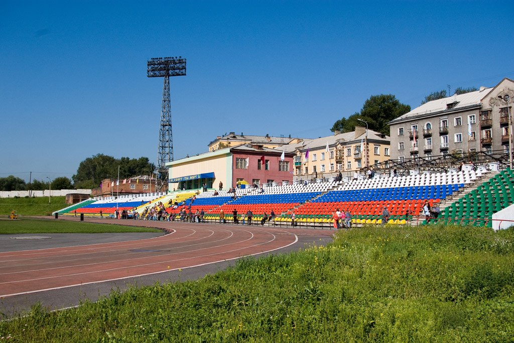 Стадион «Шахтёр», август 2006, Прокопьевск
