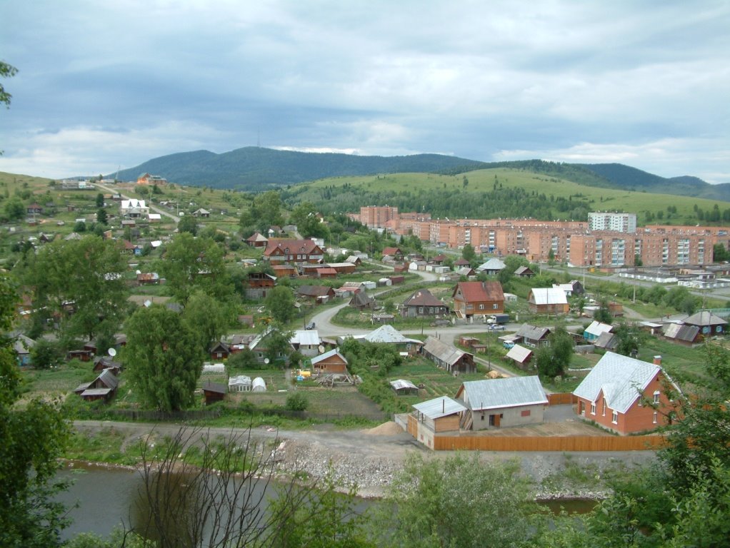 View to Ust-Shalym, Таштагол