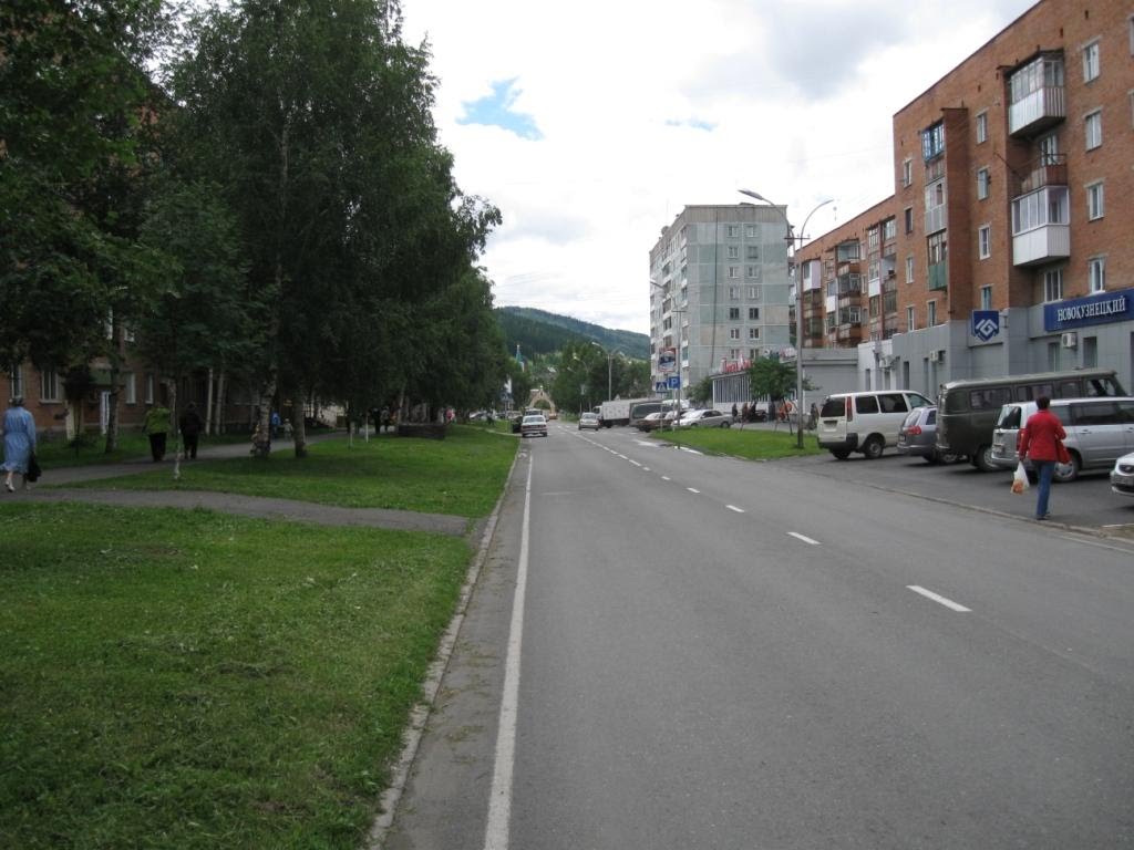 The 8-march street, Таштагол