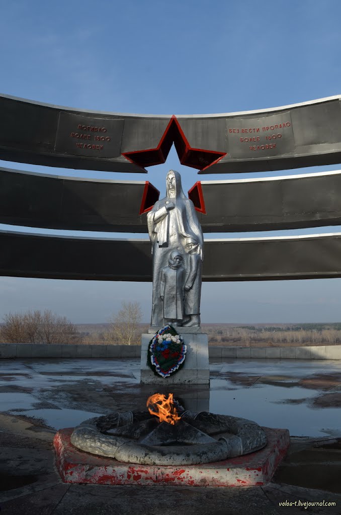 Мемориал, погибшим в годы Великой отечественной войны 1941-45гг. (апрель 2012г.), Юрга