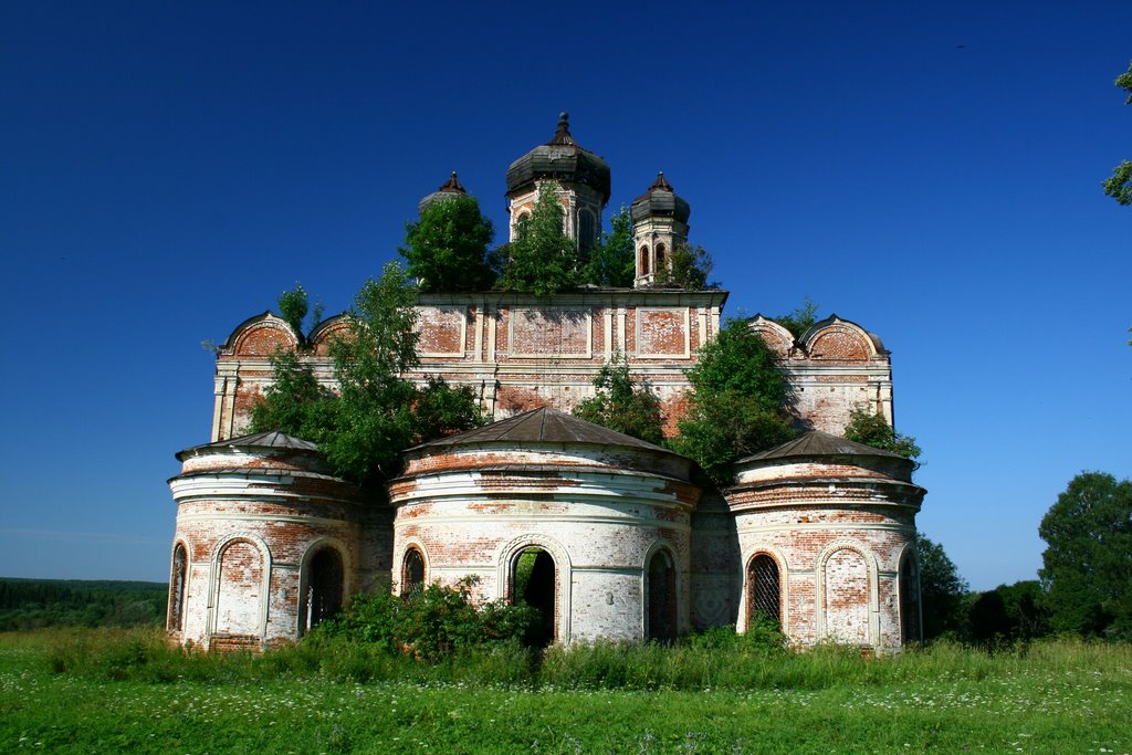Церковь в п.Кырмыж, Кировская обл., Богородское