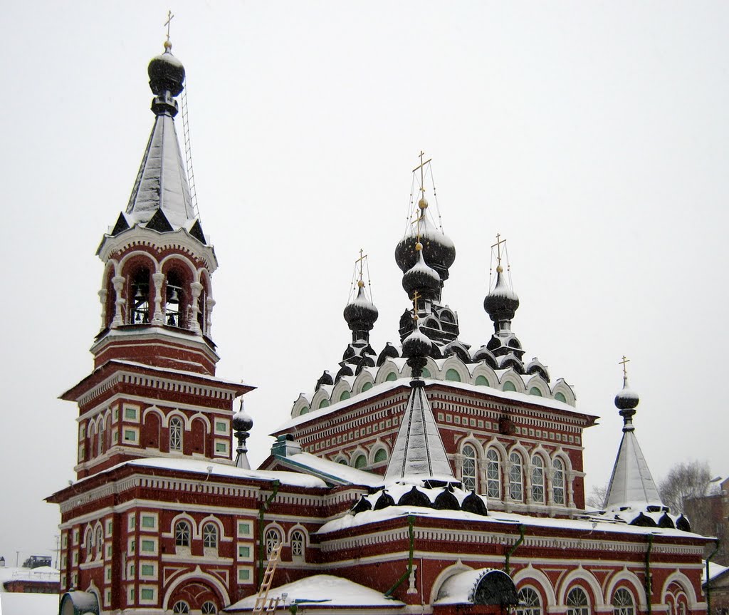 Серафимовская церковь, 1907 г., архитектор И.А.Чарушин, Киров