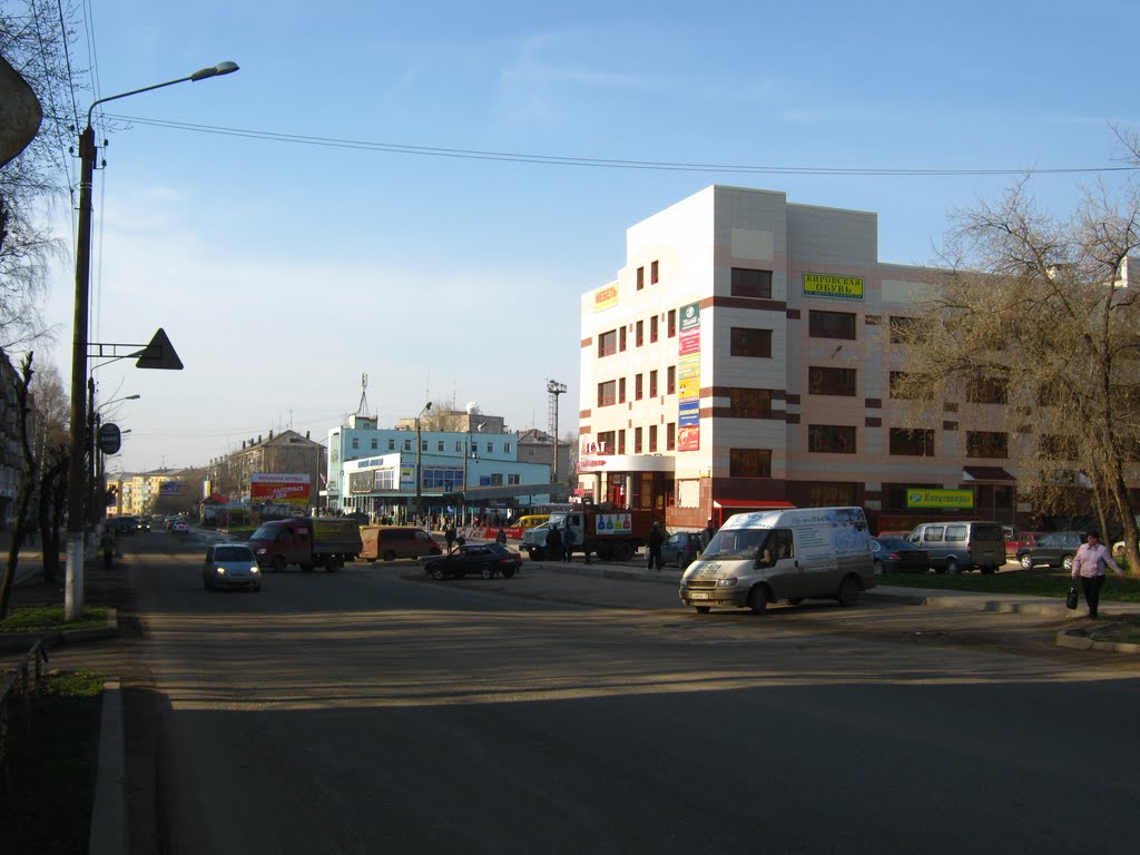 Улица Горького у автовокзала, Киров