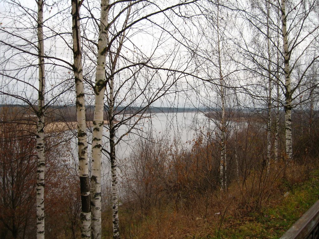 Viatka river in Kirov, Киров