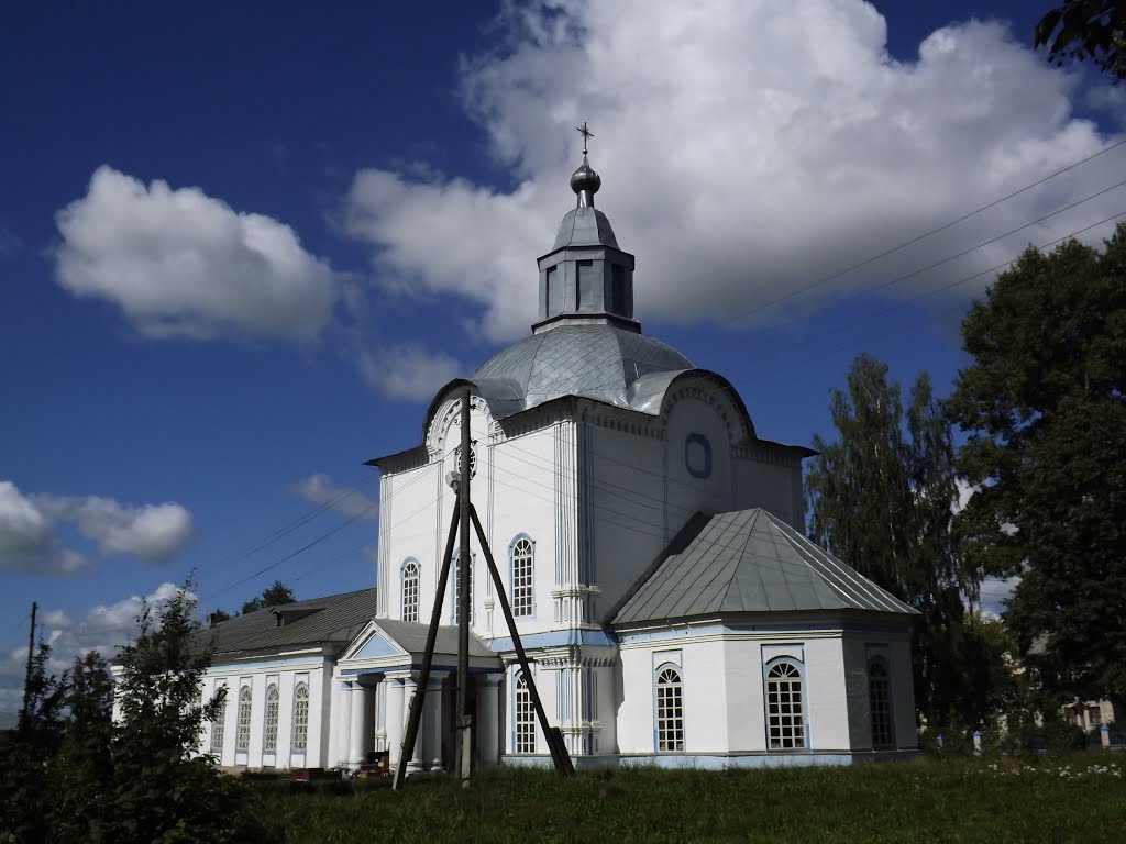 Спасская церковь с юго-востока, Кумены