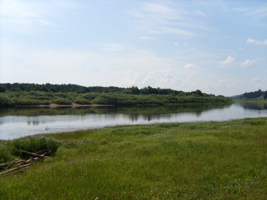 Река Вятка, Нагорск
