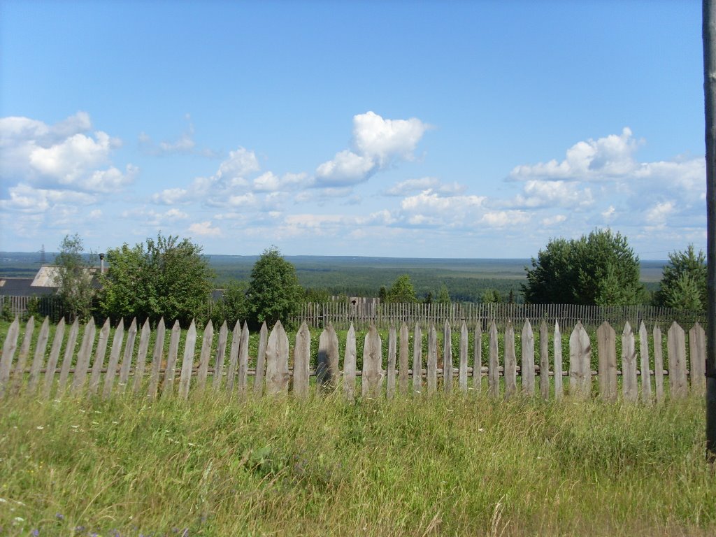Вид с улицы Калинина, Нагорск
