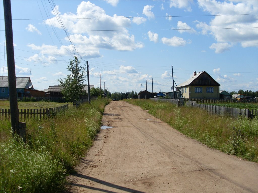 Дорога к улице Сосновой, Нагорск