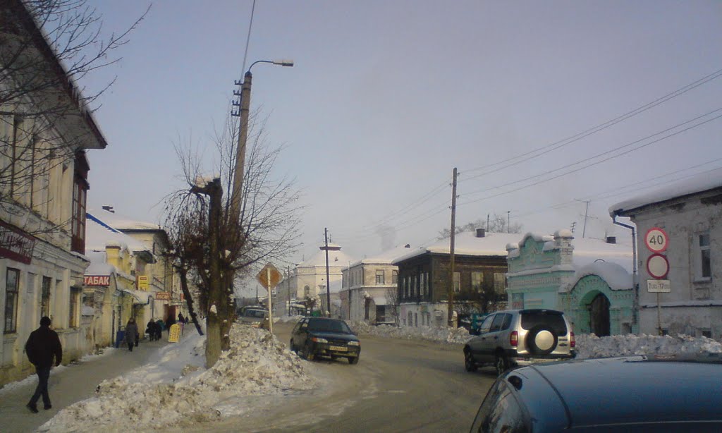 Lenin street is the former Voznesenskaya, Нолинск
