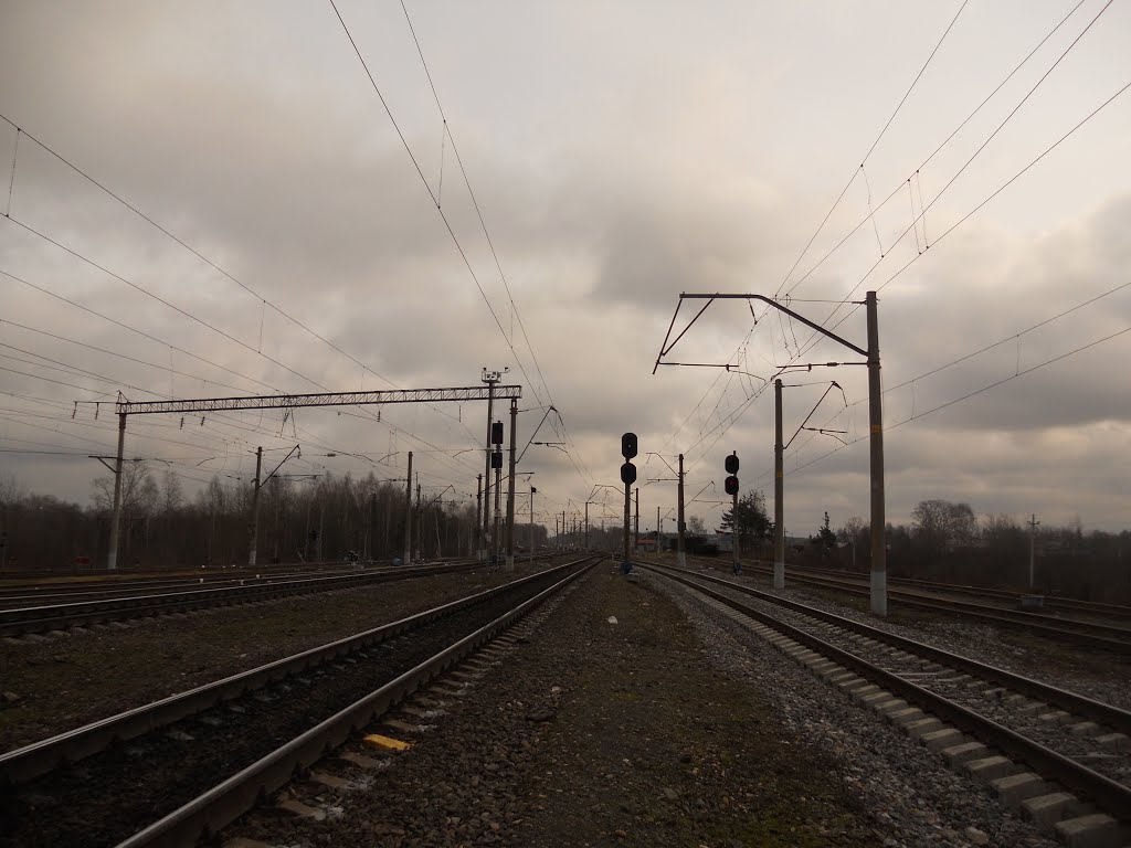 Станция в четном направлении, Свеча