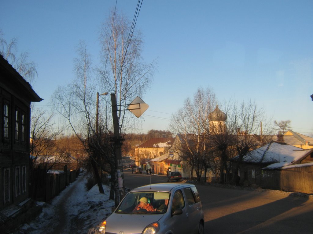 Вид из окна автобуса, Слободской