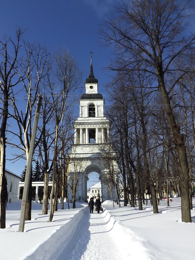 Спасская колокольня, вид с востока, Слободской