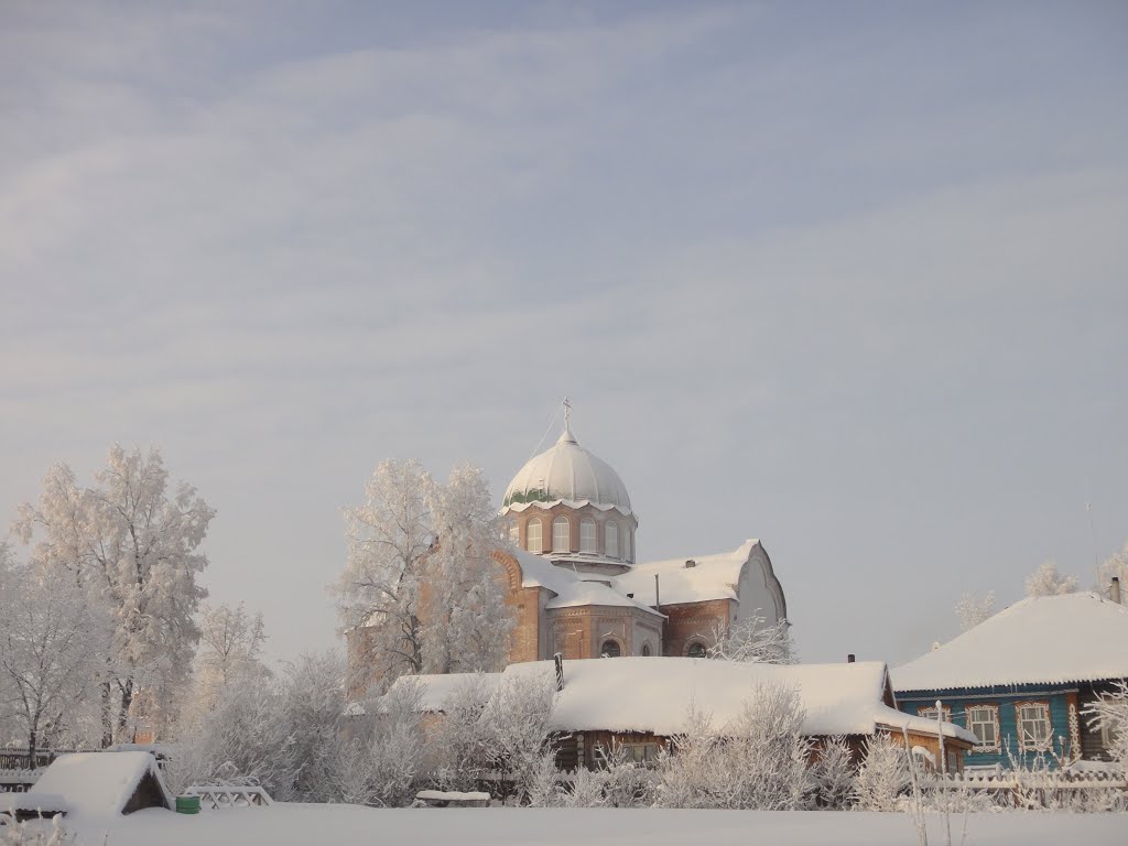 Церковь Александра Невского в пос.Уни ( 1881 г.), Уни