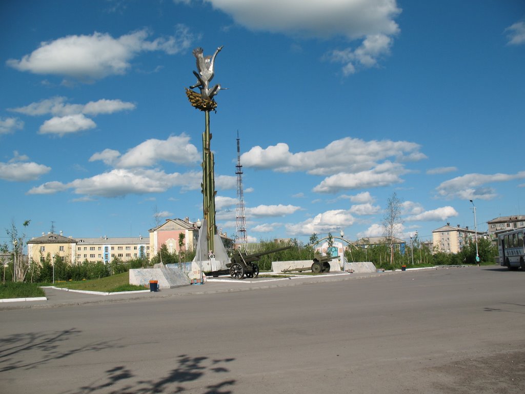 пл. Победы (июль 2008), Воркута
