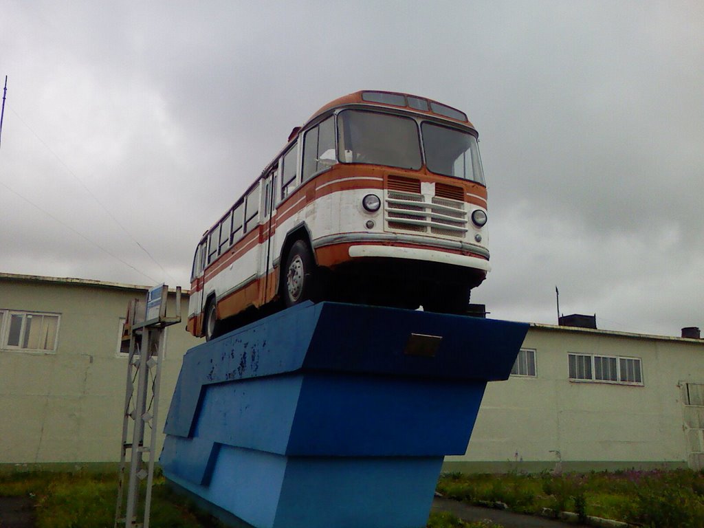 Первый рейсовый автобус в Воркуте, Воркута