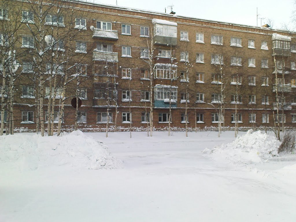 улица Чернова, вид на дом 2, Инта