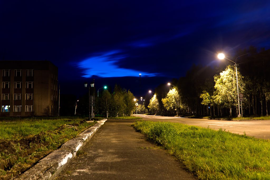 Night road, Инта