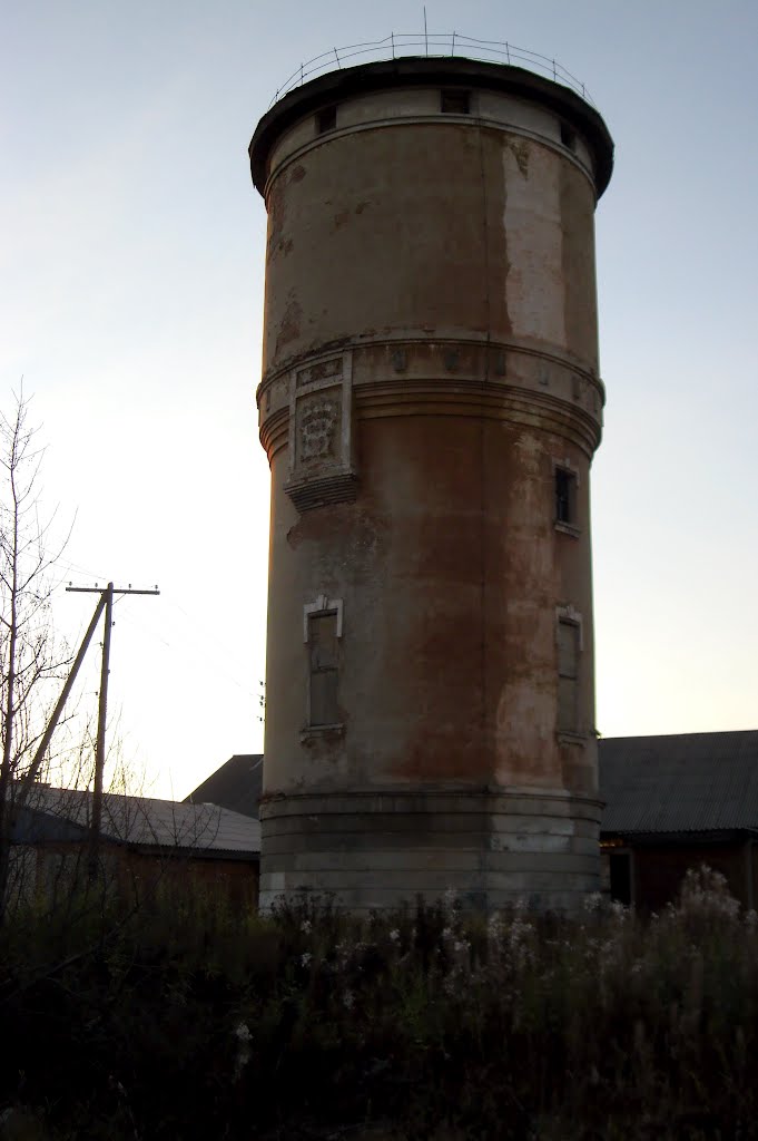 Водонапорная башня на Железнодорожной улице, Печора