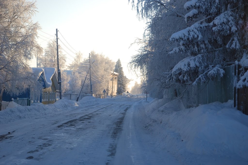 Зимняя улица (Усть-Цильма), Усть-Цильма
