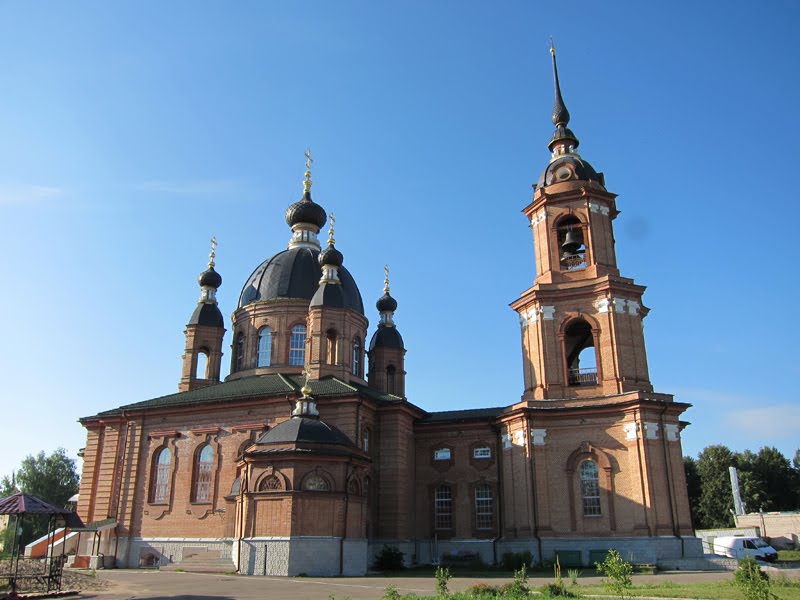 Тихоновская церковь в Волгореченске., Волгореченск