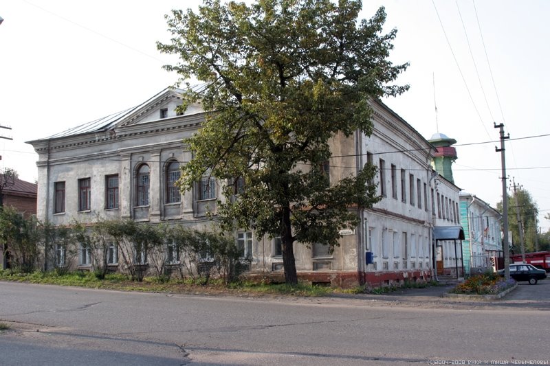Галич Костромской, в центре, гостиница, Галич