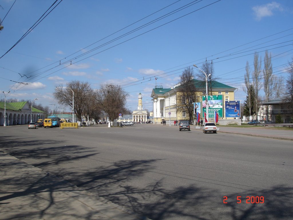 View to Sovietskaia sq., Кострома
