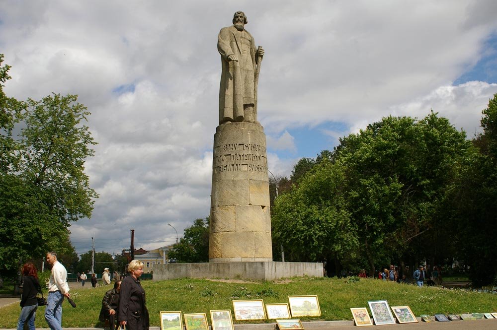Памятник Ивану Сусанину / Monument to the national hero Ivan Susanin (23/06/2007), Кострома