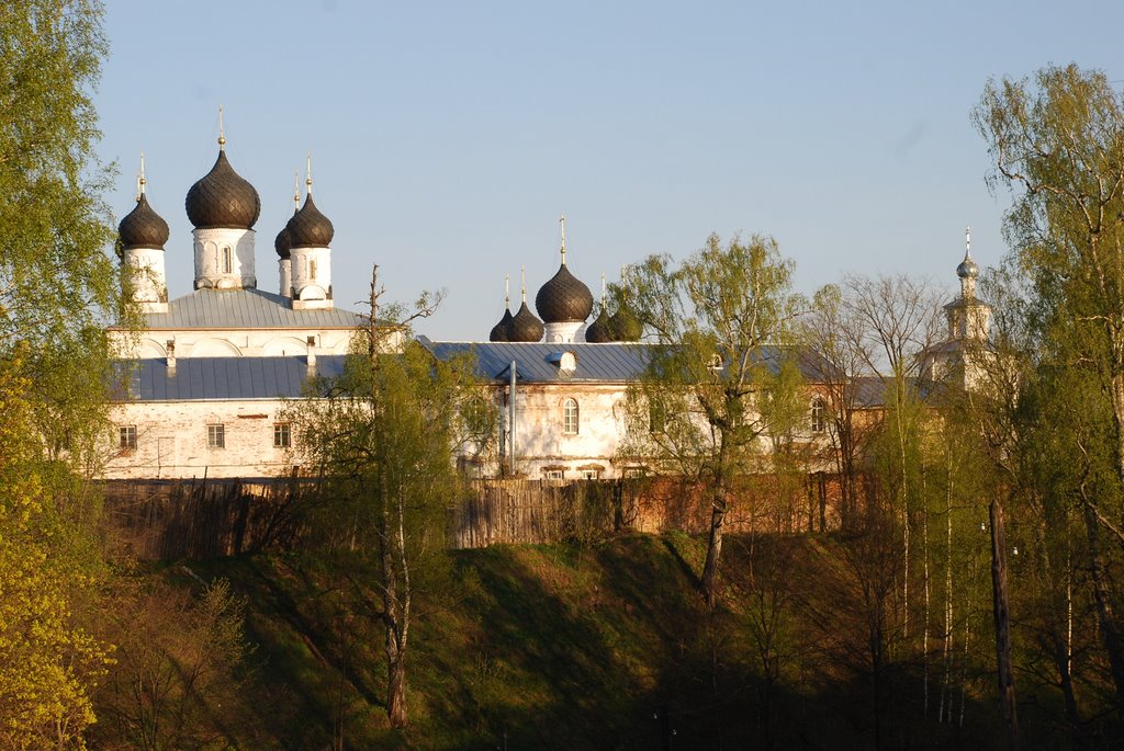 Макарьев. Вид монастыря с северо-запада, Макарьев
